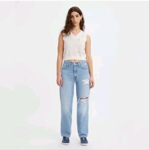 Levi's '94 Baggy Distressed Jeans Relaxed Sz 26